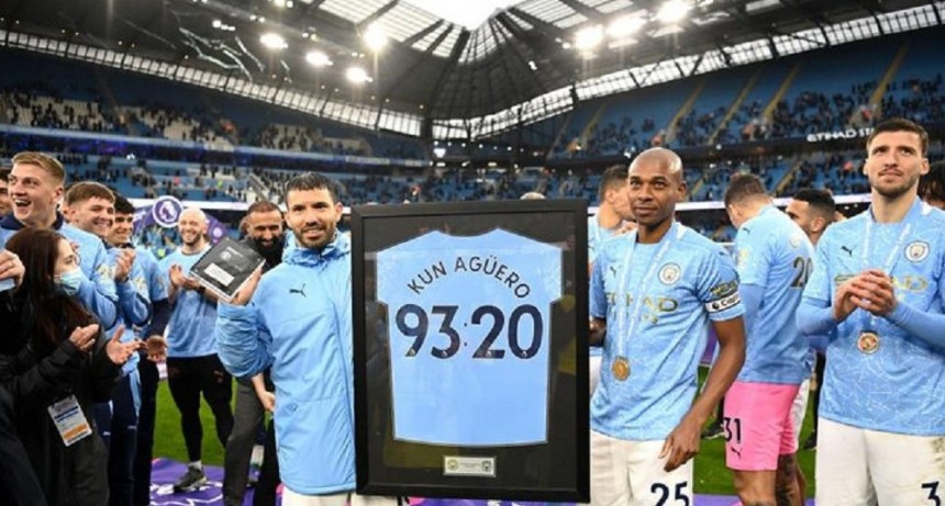 El Kun Agüero se despidió de la Premier League con dos goles 