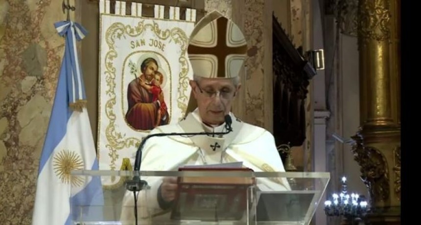 La Iglesia le pidió a los políticos 'grandeza y diálogo' en el Tedeum del 25 de Mayo