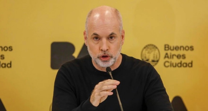 Rodríguez Larreta: 'El lunes vuelven las clases presenciales'