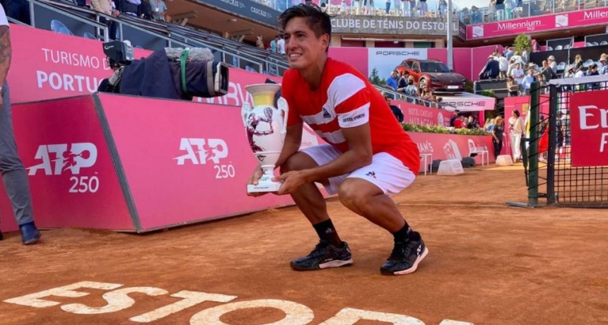 Sebastián Báez campeón en Estoril