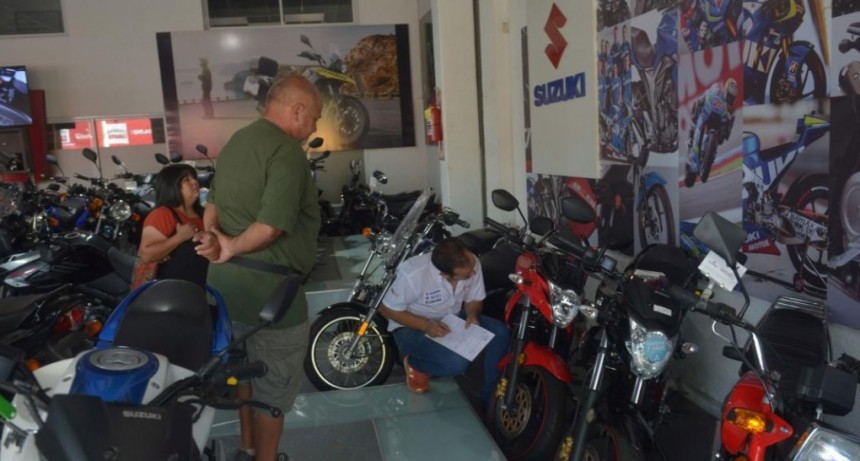 El patentamiento de motos cero bajo un 2,6%
