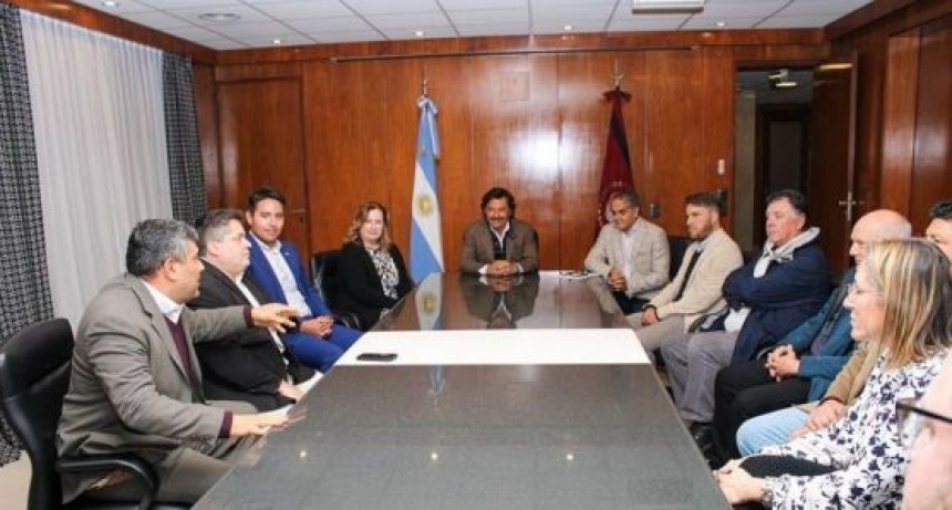 Sáenz recibió a importadores vitivinícola de Estados Unidos
