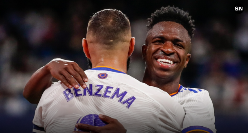 Real Madrid ganó por 6-0 con un hat-trick de Vinicius