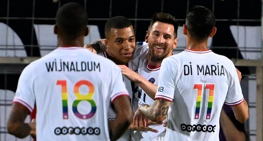  PSG  le gano  al Montpellier por la Ligue