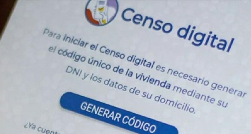  El censo digital fue completado por el 30% de las viviendas