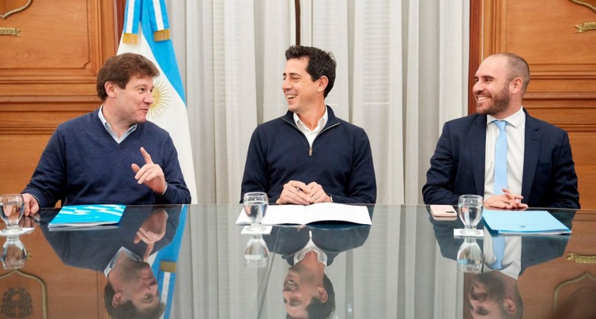 Eduardo De Pedro y Martín Guzmán reunidos a solas