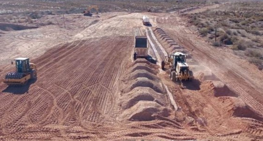 Se dio inició obra de pavimentación en la Ruta Nacional 40 