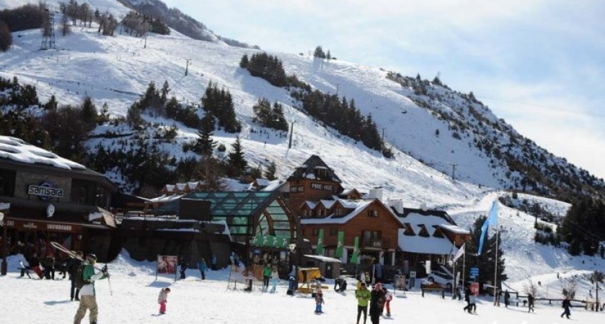  Bariloche recibió una intensa nevada