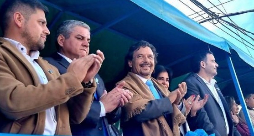 Sáenz presidió el acto por el 25 de Mayo