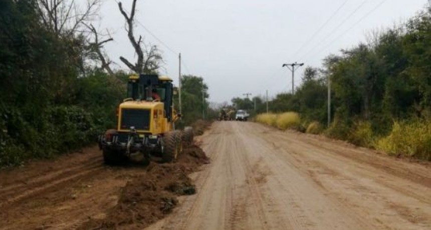 Sáenz anunció el inicio de la pavimentación de la ruta provincial 35