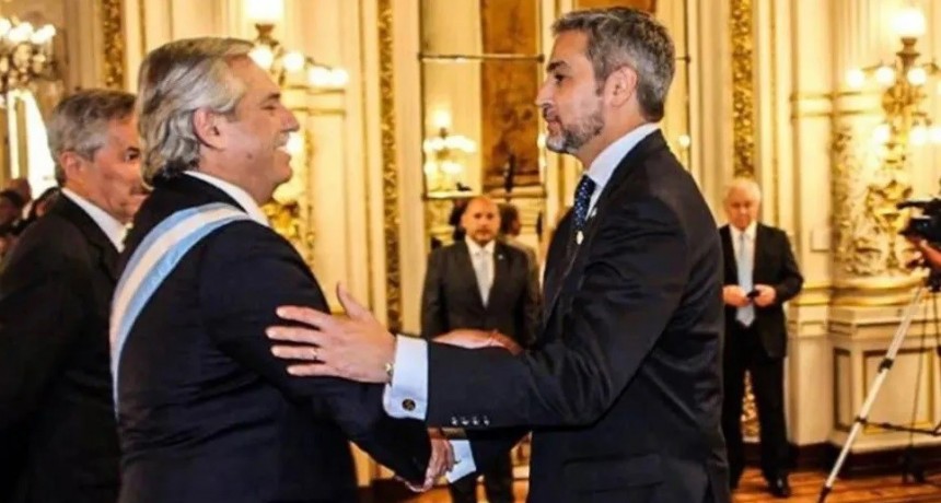 Alberto Fernández visita Paraguay 
