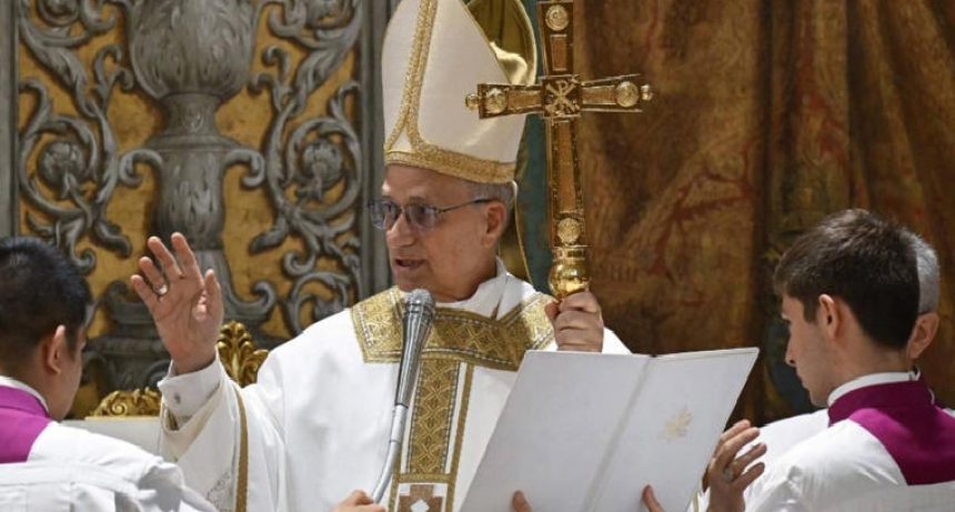 El papa León XIV que dijo en su primera misa 