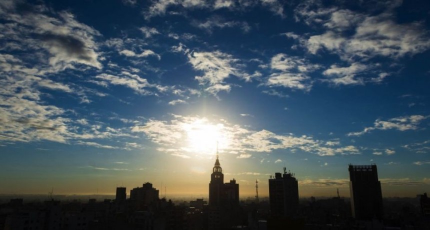 La mínima del martes será de 1° aunque subirá la temperatura