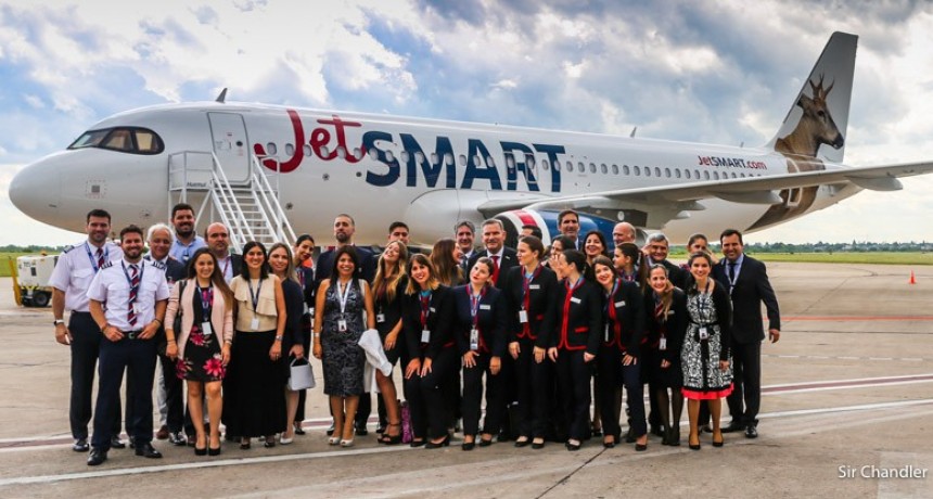 Vuelo directos entre Salta e Iguazú con JetSMART