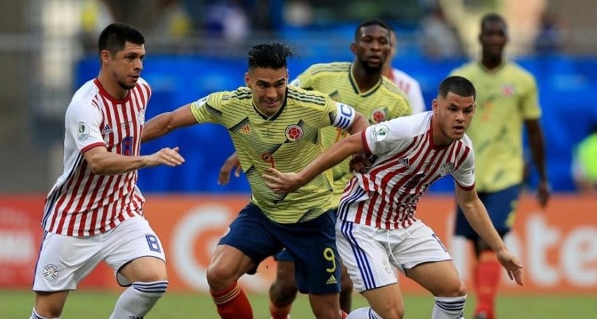 Colombia gana y lo complica a Paraguay