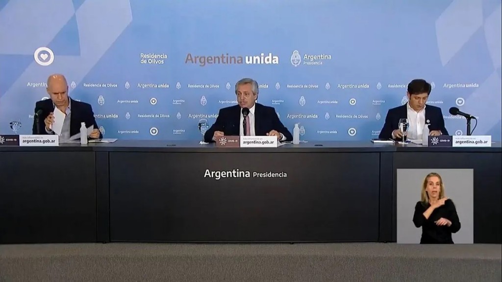 Endurecimiento de la cuarentena en Buenos Aires