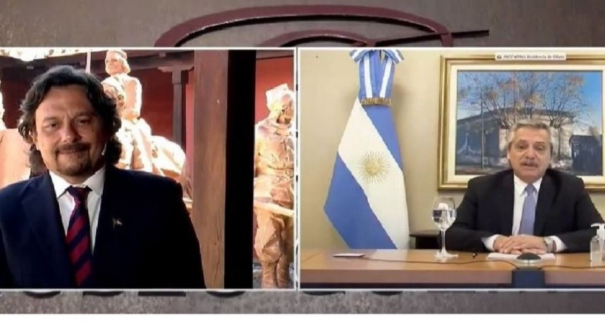 Sáenz y el presidente Alberto Fernández destacaron la figura de Güemes