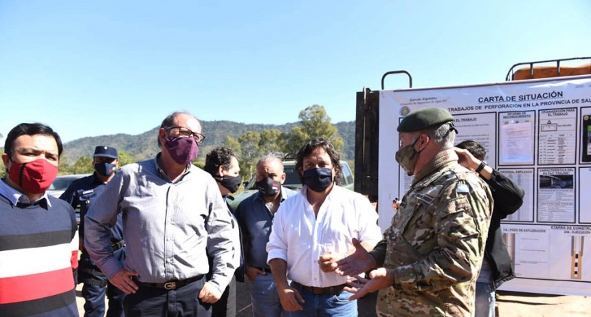 Sáenz gestiona ante Nación la presencia del Ejército en los controles de frontera