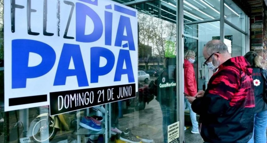 Las ventas por el Día del Padre cayeron 44% según el CAME