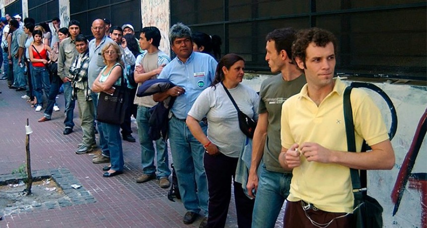 La desocupación es del 47,1% en el primer trimestre de 2020