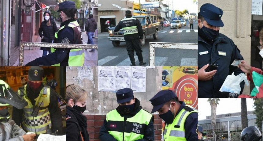 Se activaron 27 puntos de control en el operativo covid-19 