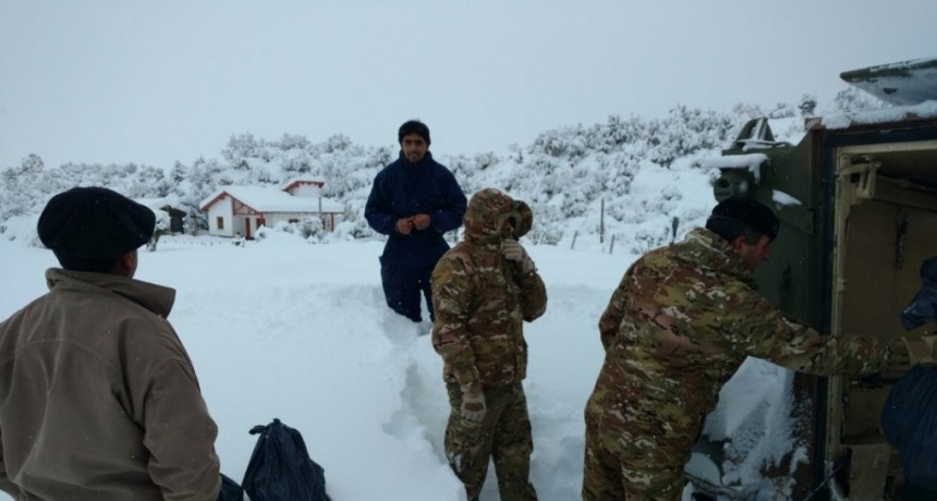 Tierra del Fuego: la sensación térmica llegó a -20°