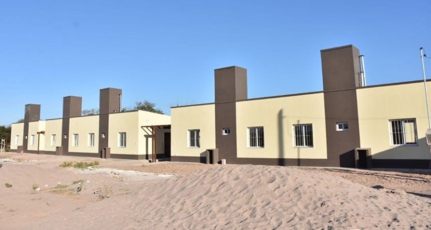 El IPV construye 20 viviendas en El Quebrachal
