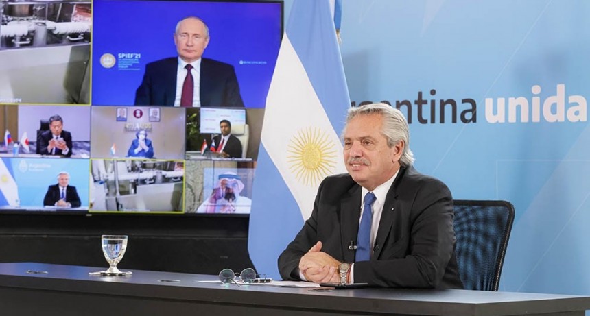 Alberto Fernández y Vladimir Putin anunciaron la producción en Argentina de la vacuna Sputnik V