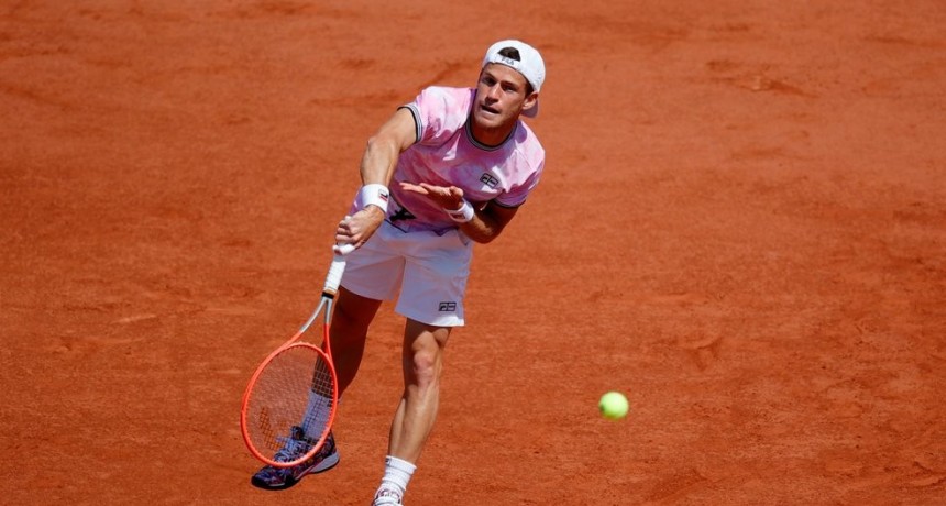  Diego Schwartzman juega ante Struff los octavos de final de Roland Garros