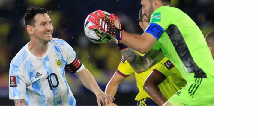 Argentina igualó 2-2 ante Colombia por las Eliminatorias