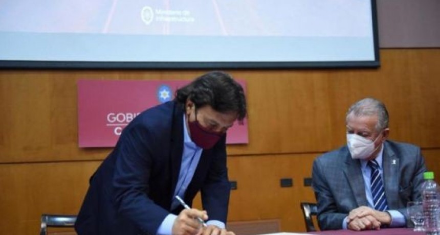 Anuncian obras viales en la provincia por $7.789 millones