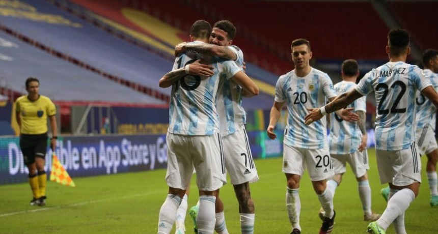 Argentina cosechó su primera victoria en la Copa América