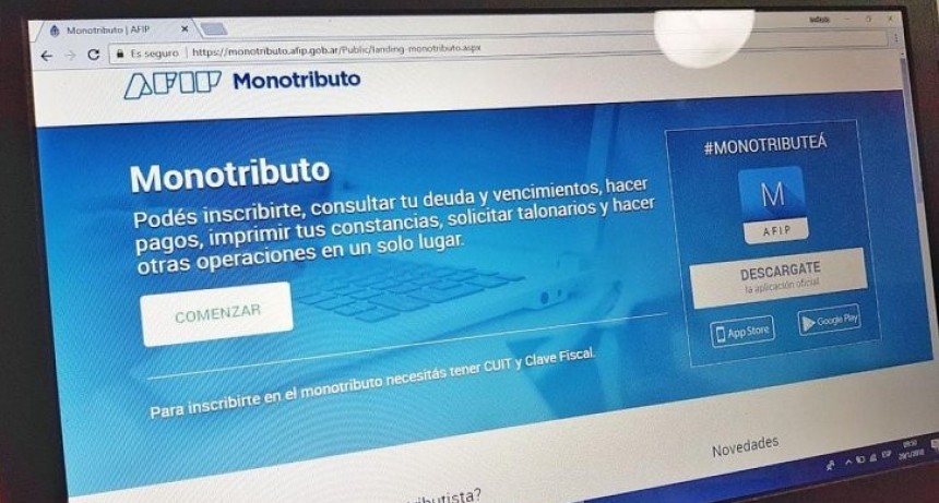 Se prorrogar el vencimiento del monotributo hasta mediados de julio próximo