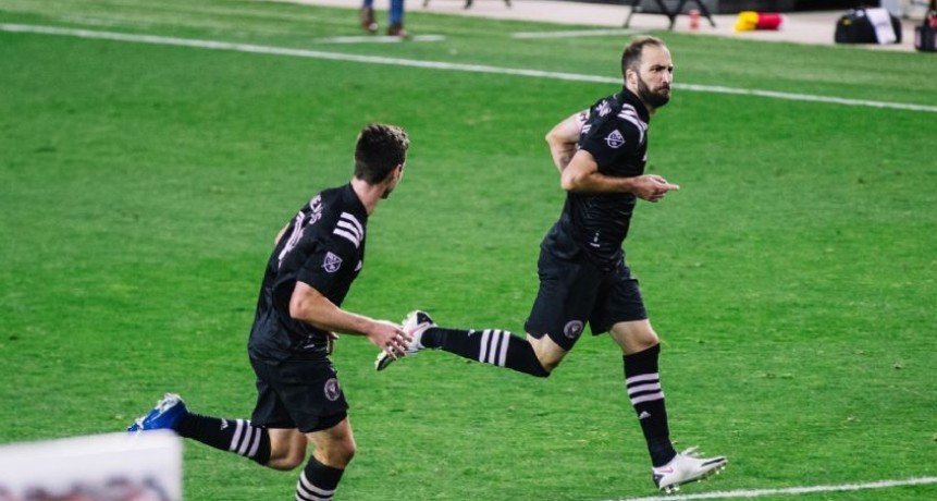 Al Inter Miami no alcanzó el gran golazo de Gonzalo Higuaín 