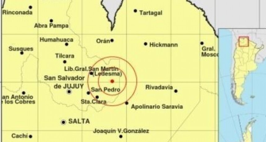 San Salvador de Jujuy sufrió un fuerte sismo
