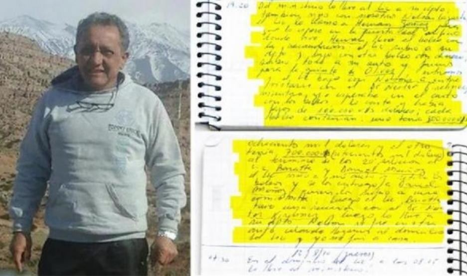 La Justicia federal peritará los cuadernos Oscar Centeno