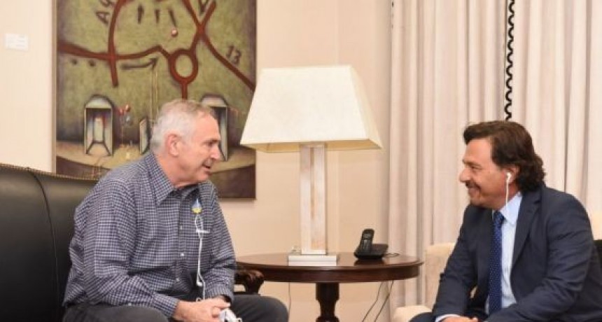 Sáenz y el Embajador de EE.UU avanzaron en una amplia agenda bilateral