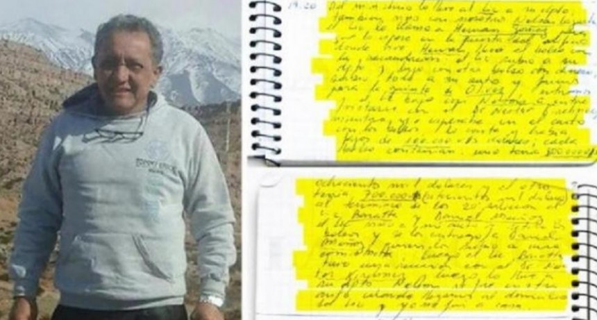 La Justicia federal peritará los cuadernos Oscar Centeno