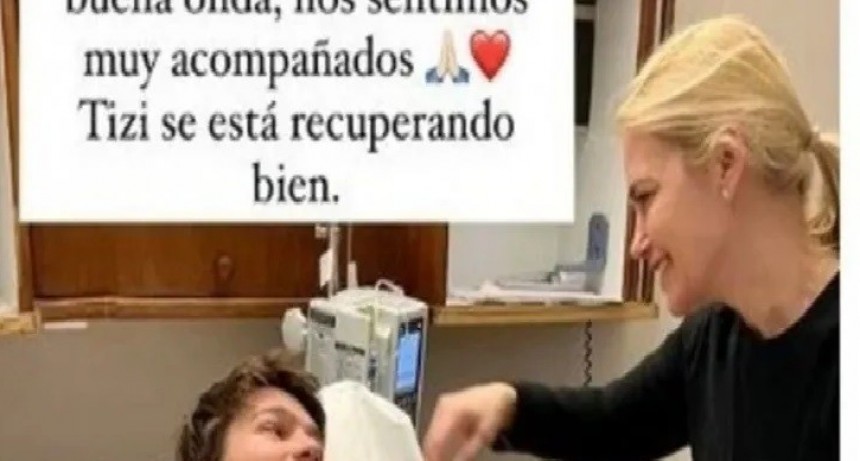 Fue operado el hijo de Valeria Mazza