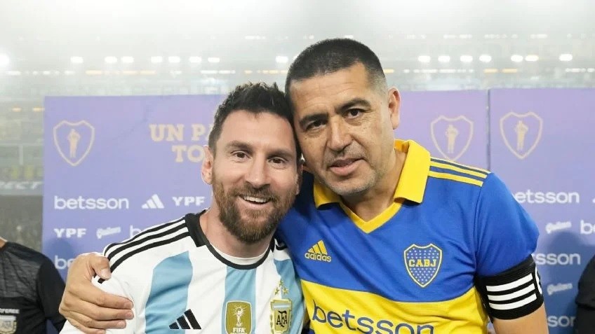  Román tuvo su gran partido despedida rodeado de estrellas