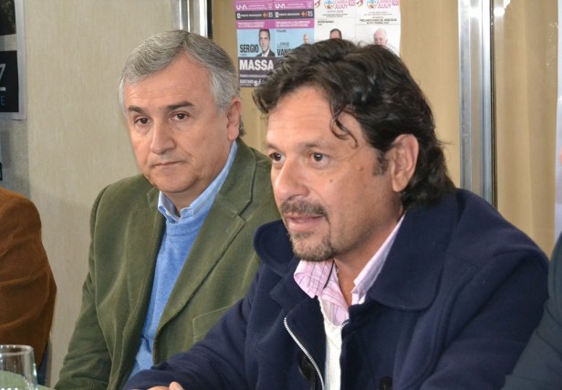 gustavo sáenz en Jujuy con Morales Gerardo