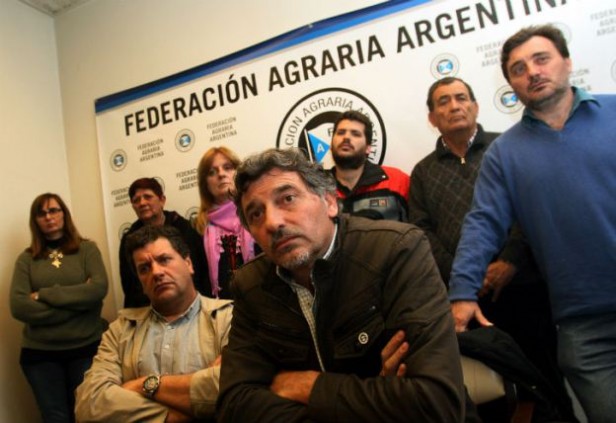 Titulares de la Federación Agraria Argentina