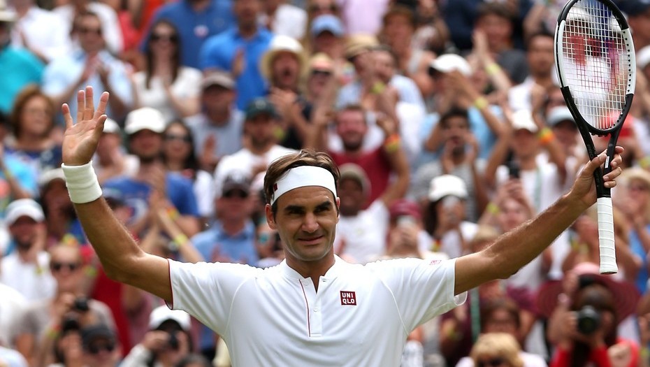 Federer ganó sin dudas en Wimbledon Federer ganó sin dudas en Wimbledon