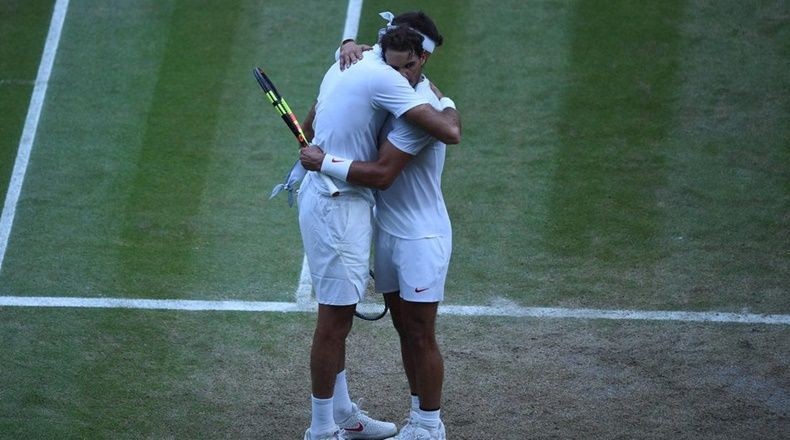 Del Potro derrotado por Nadal en Wimbledon Del Potro derrotado por Nadal en Wimbledon