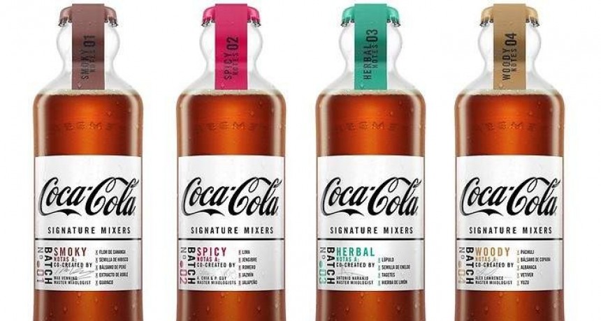 Coca-Cola se lanza Signature Mixers al mundo  