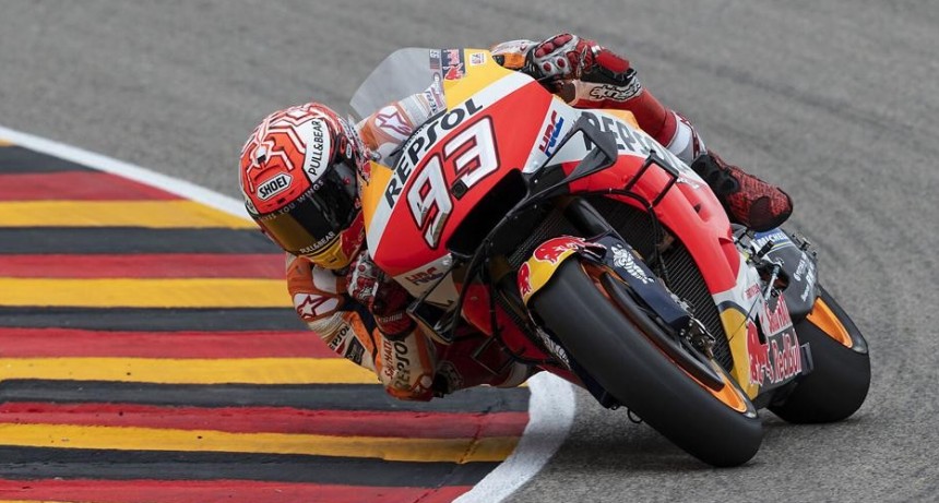 Márquez firma un diez en Alemania