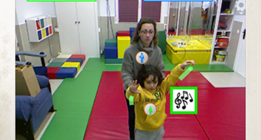 Niños autistas aprenden con Pictogram Room 