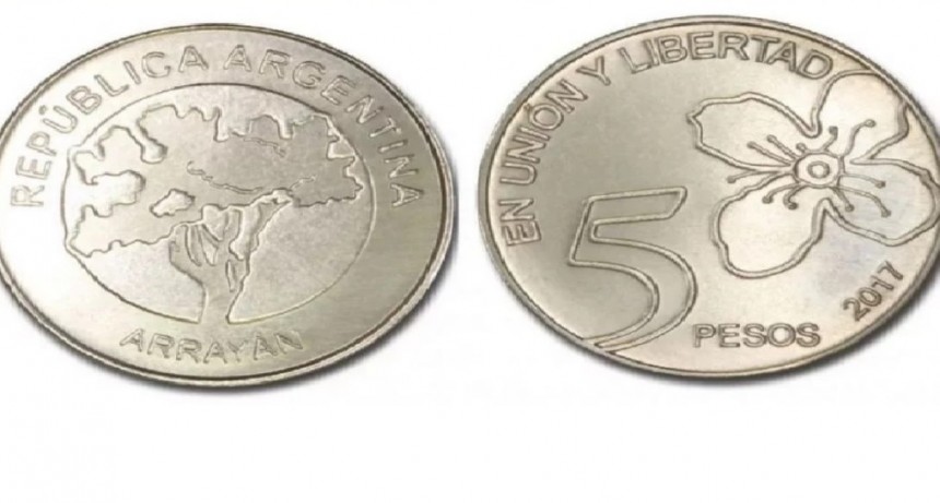 La moneda de 5 pesos que reemplazará al billete