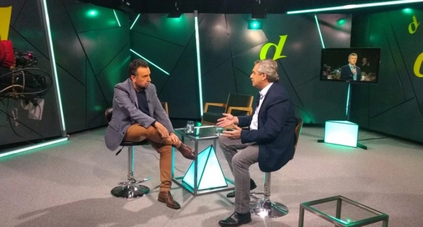 Alberto Fernández Vamos a dejar de pagar los intereses de las Leliq
