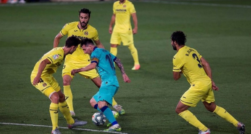 El Barcelona consiguió un triunfo vital ante el Villarreal 